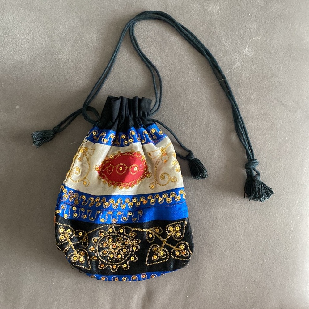 Boho drawstring purse! - Picture 3 of 12